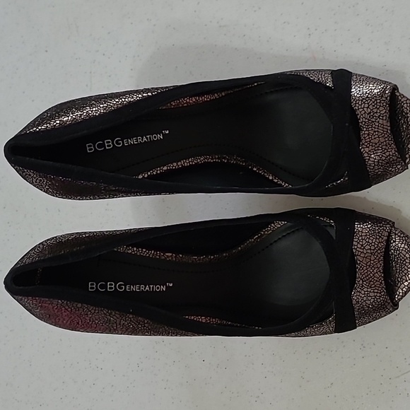 BCBGeneration peep toe heels size 9 - Picture 4 of 9